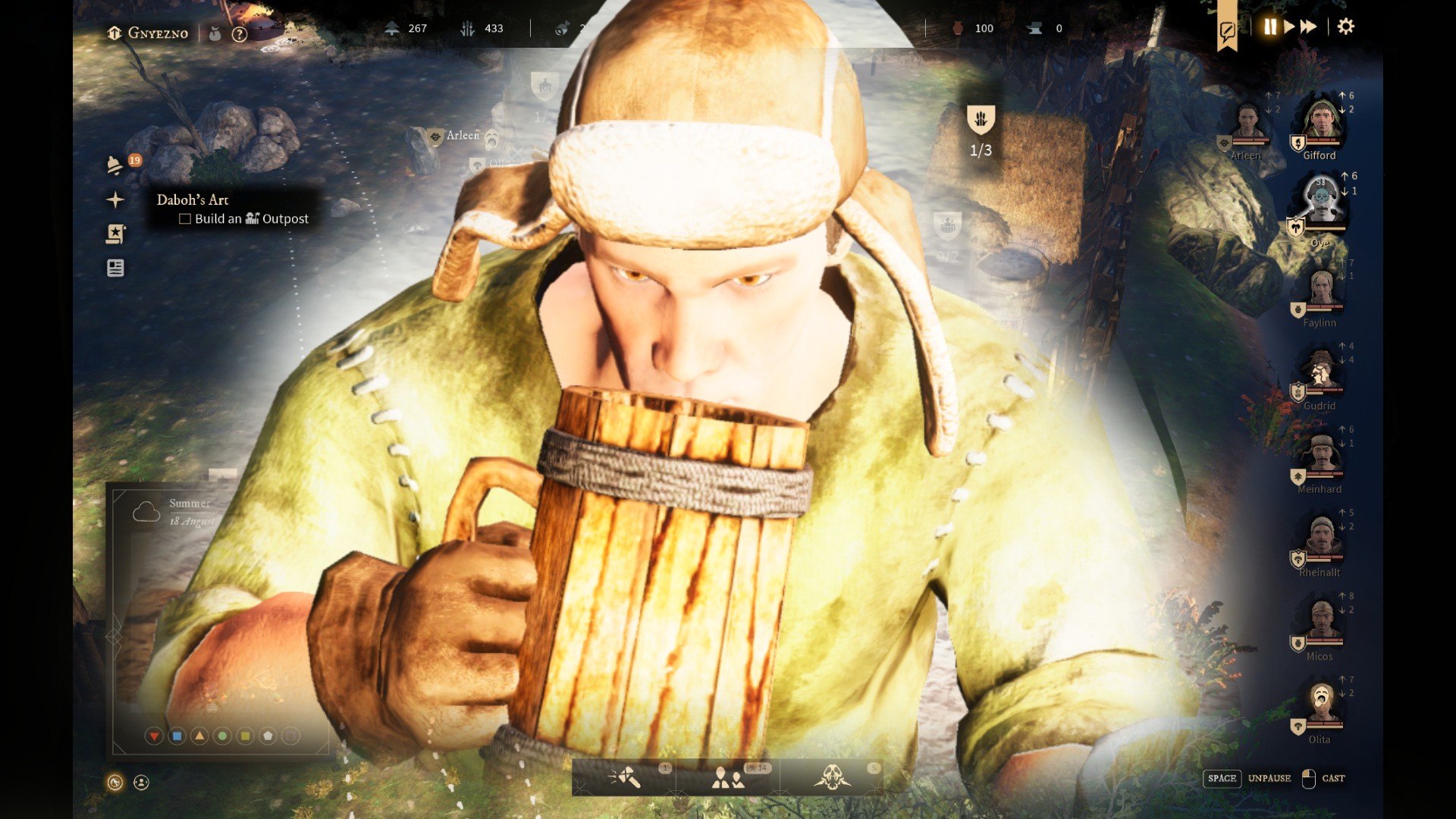 Gord: Deluxe Edition title screen for Xbox Series X