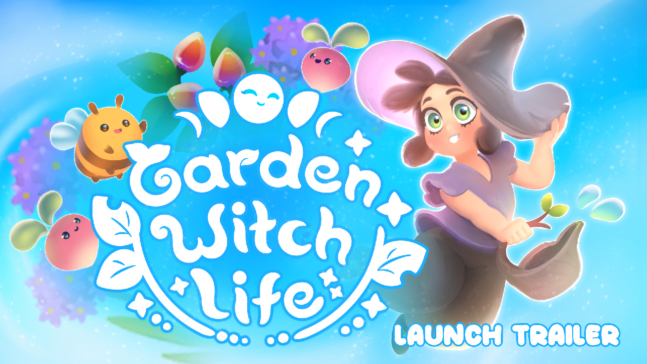 Garden Witch Life title screen for Xbox Series X
