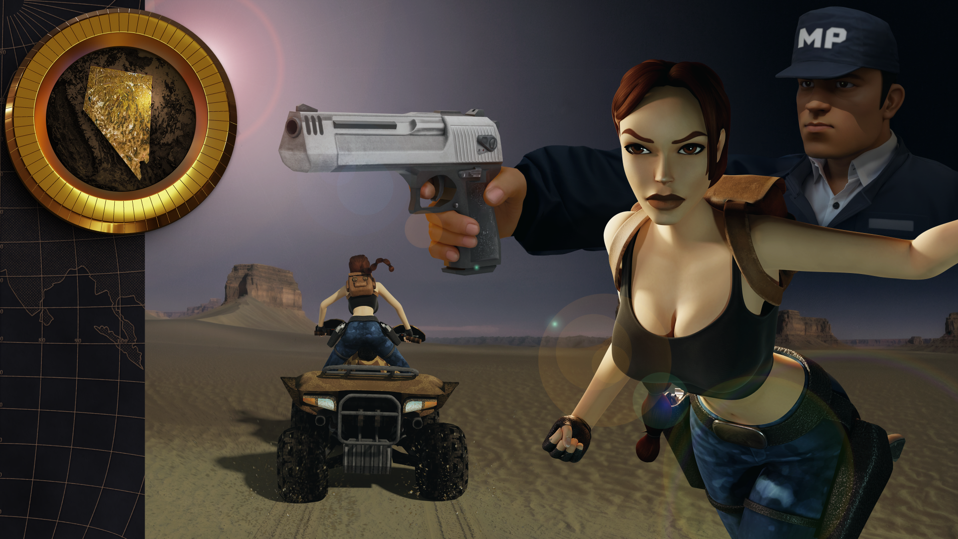Tomb Raider I-III Remastered title screen for Xbox Series X