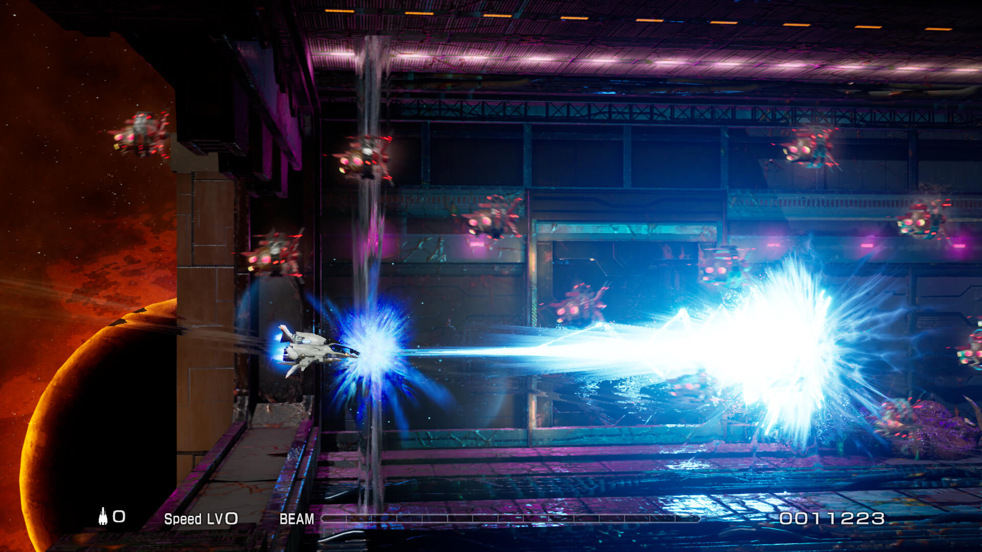 R-Type Final 2 title screen for Xbox Series X