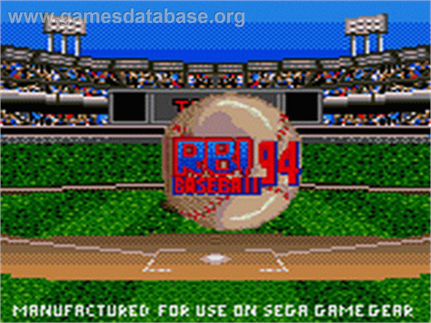 RBI Baseball 21 title screen for Xbox Series X