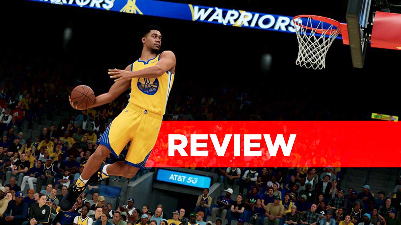 NBA 2K22 title screen for Xbox Series X