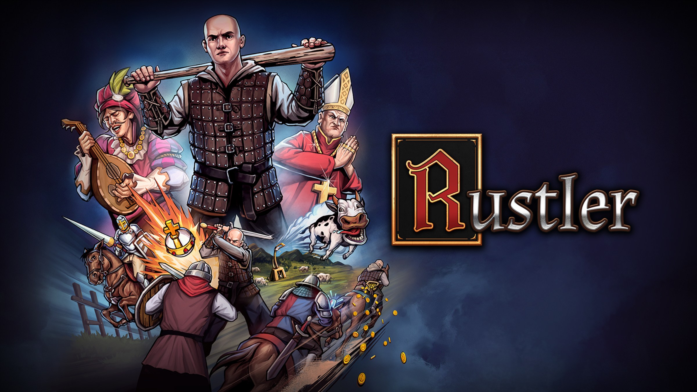 Rustler title screen for Xbox Series X