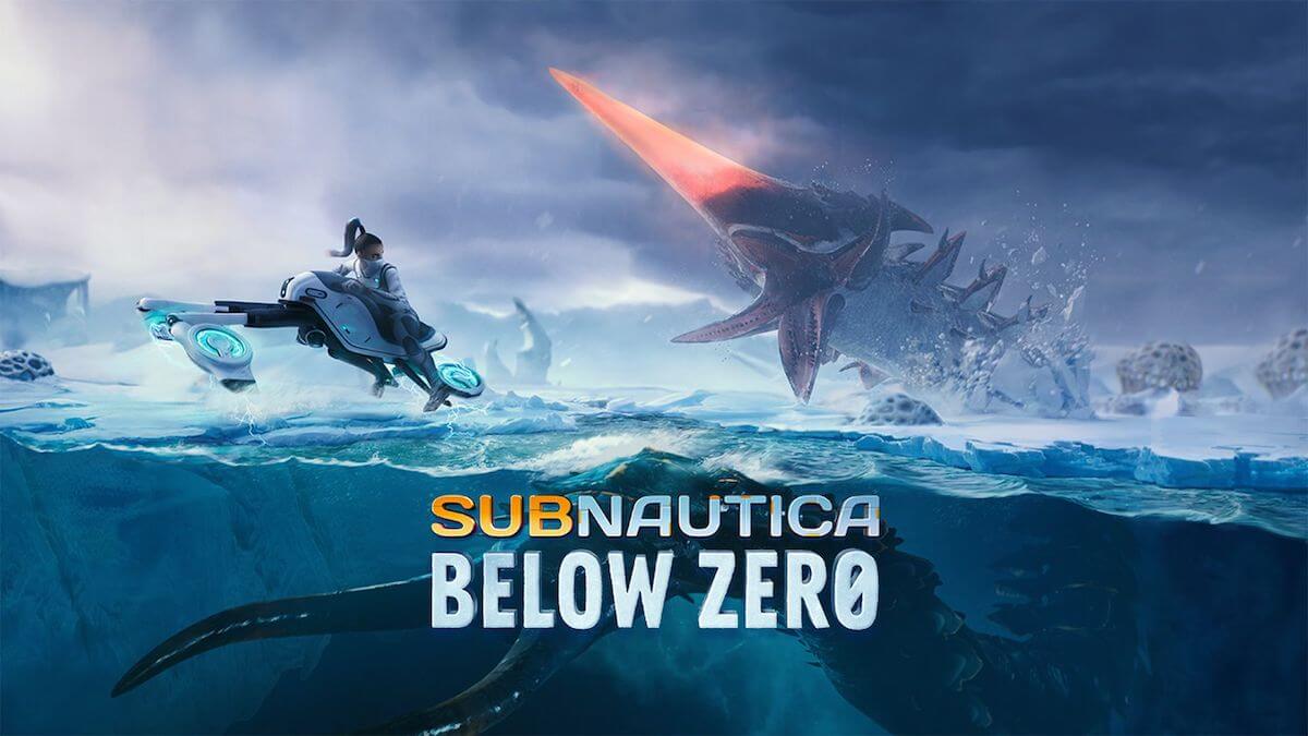 Subnautica: Below Zero title screen for Xbox Series X