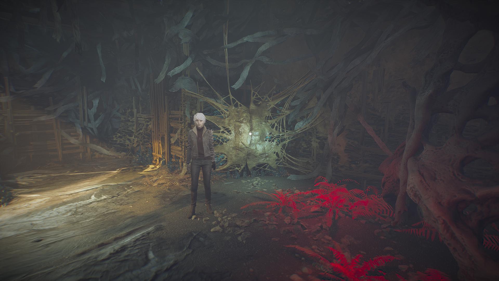 The Medium title screen for Xbox Series X