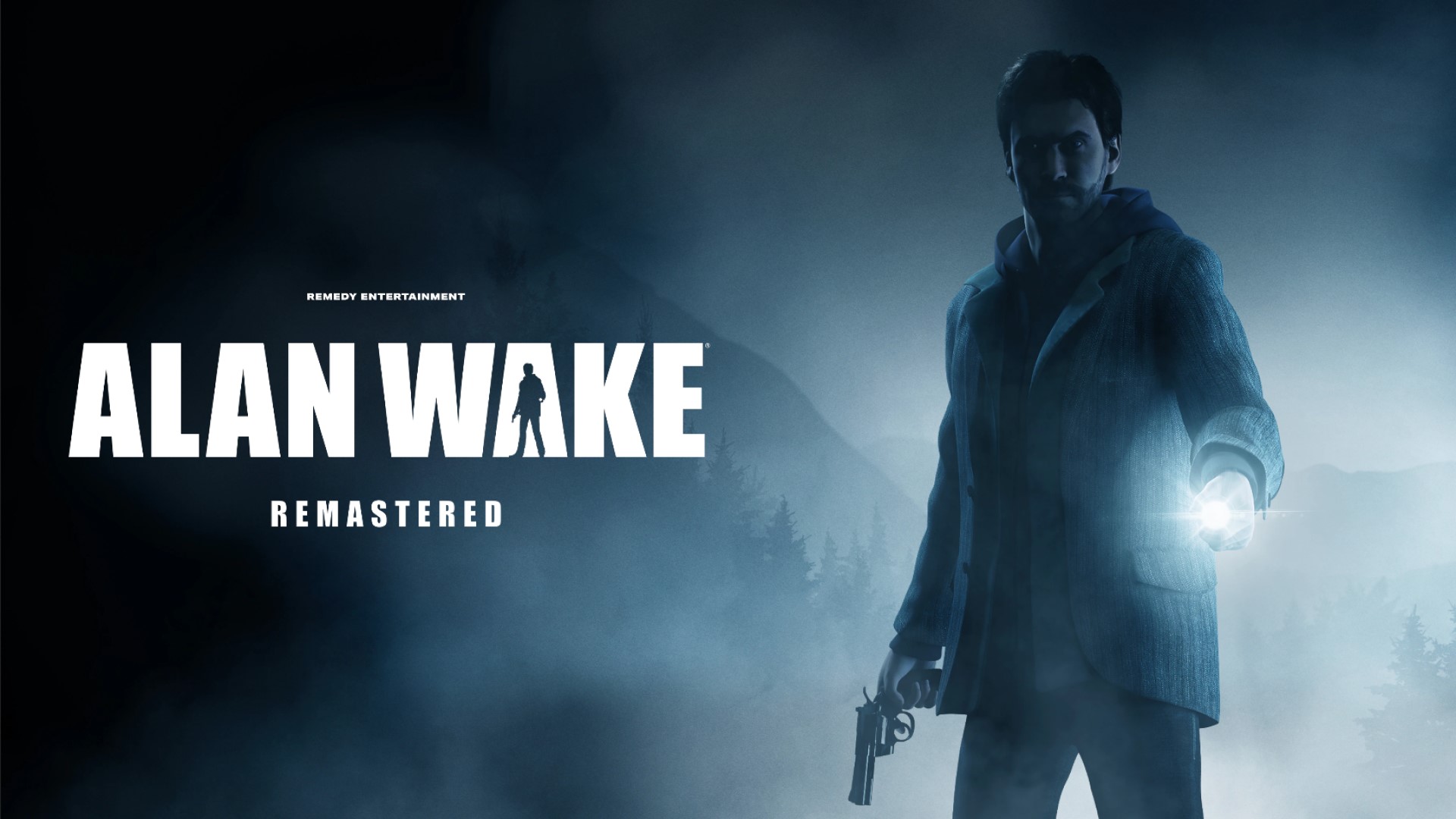 Alan Wake: Remastered title screen for Xbox Series X