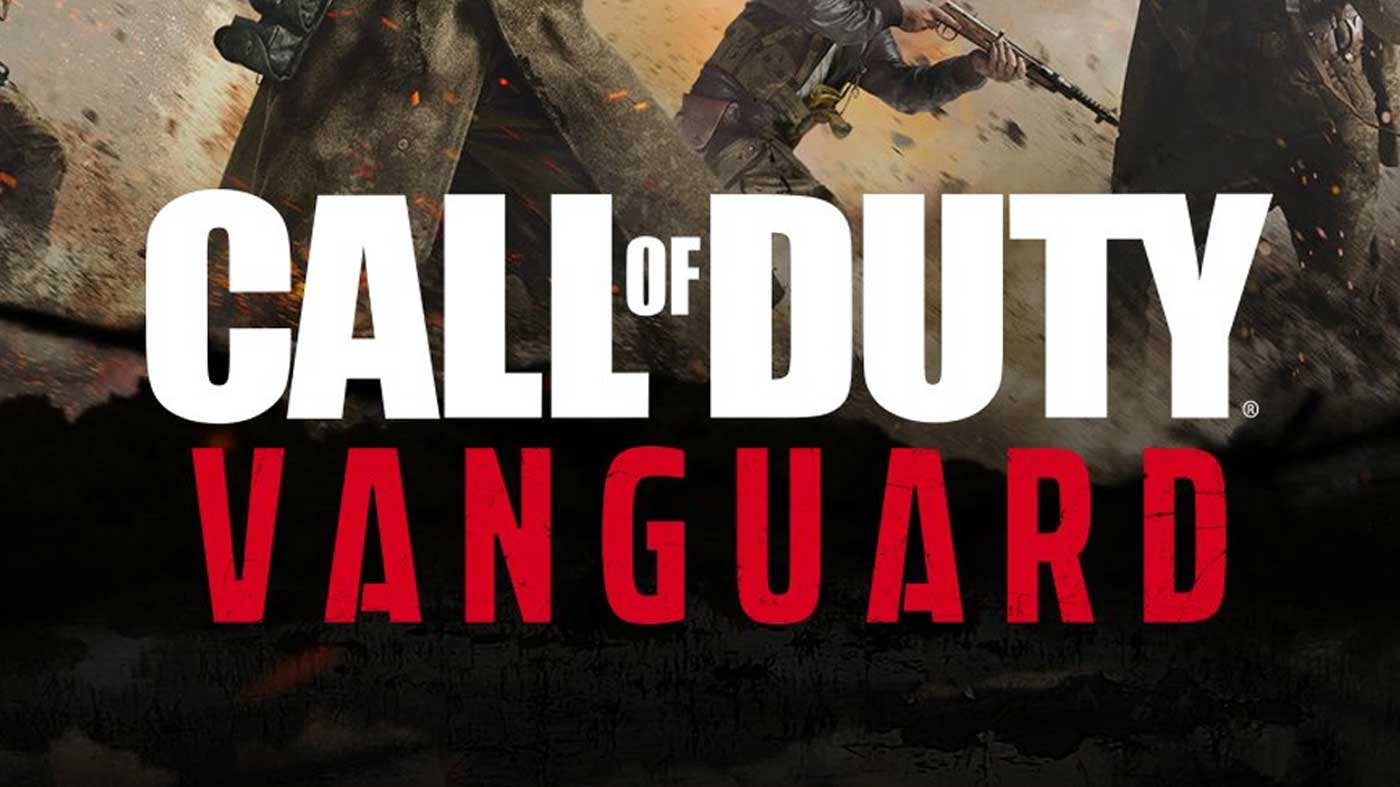 Call of Duty: Vanguard title screen for Xbox Series X