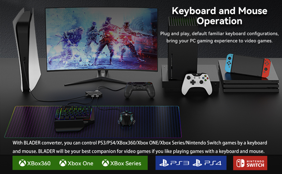 Aqua Shift Controller title screen for Xbox Series X