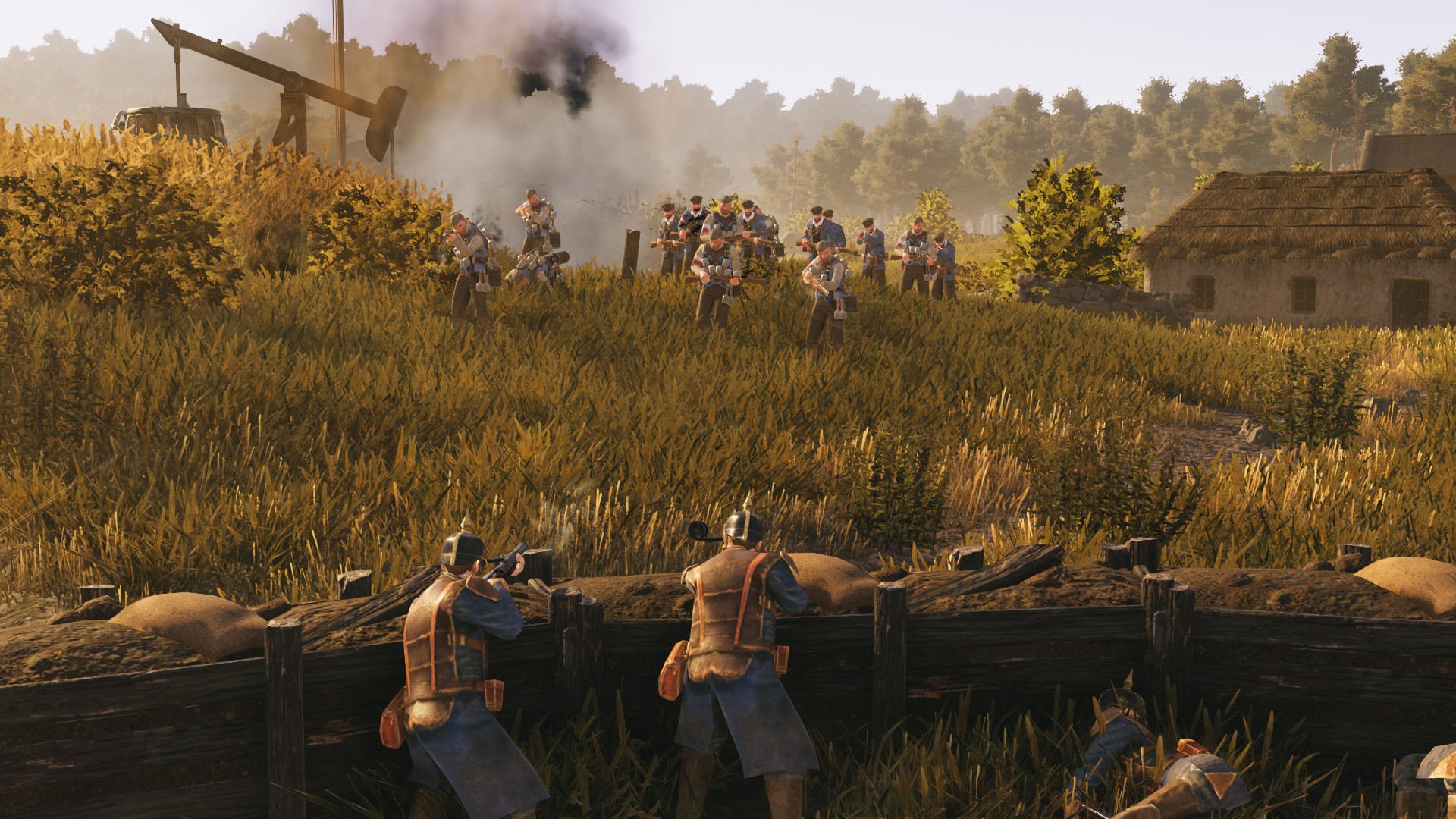 Iron Harvest: Complete Edition title screen for Xbox Series X