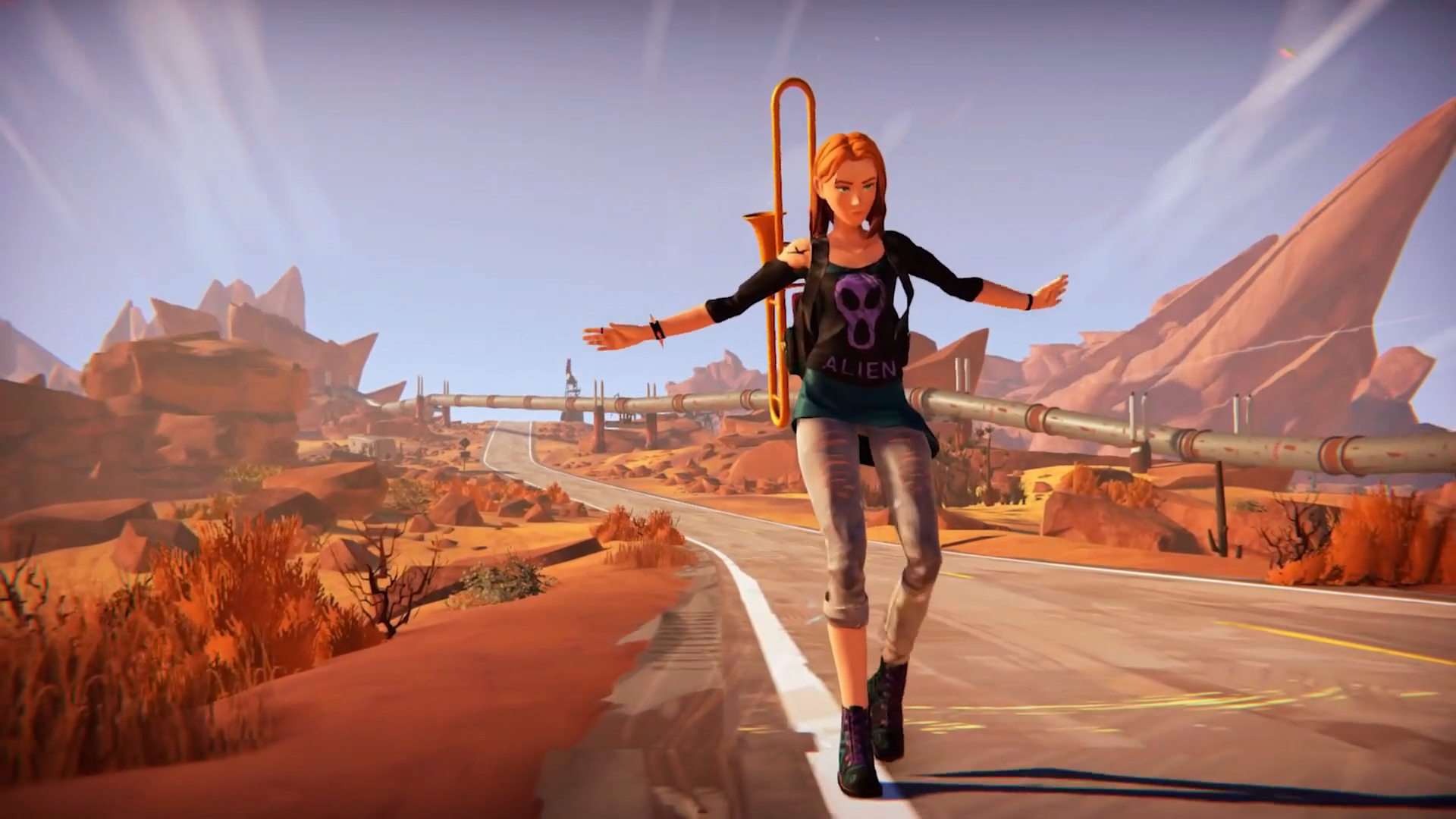 Road 96 title screen for Xbox Series X
