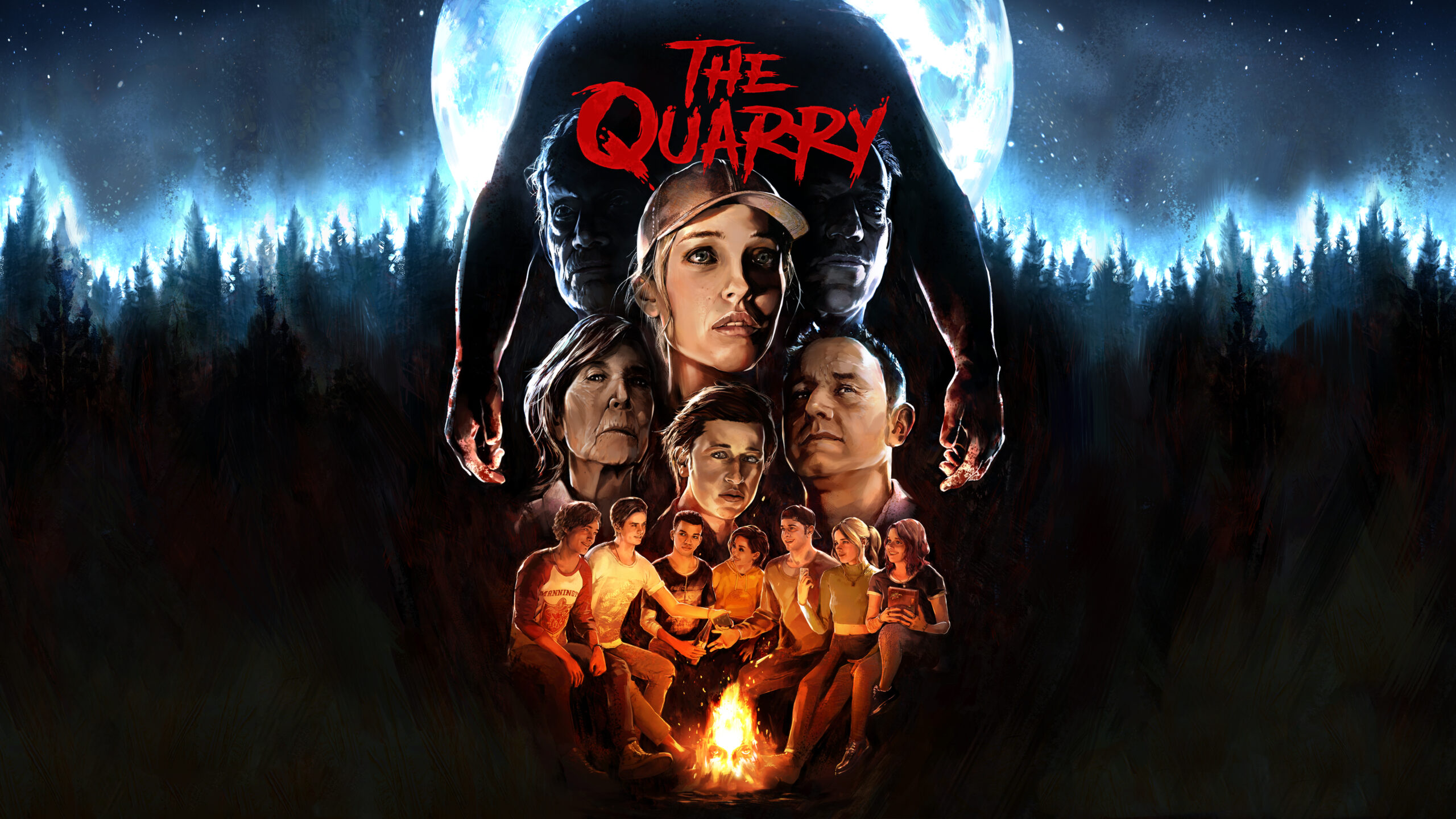 The Quarry title screen for Xbox Series X