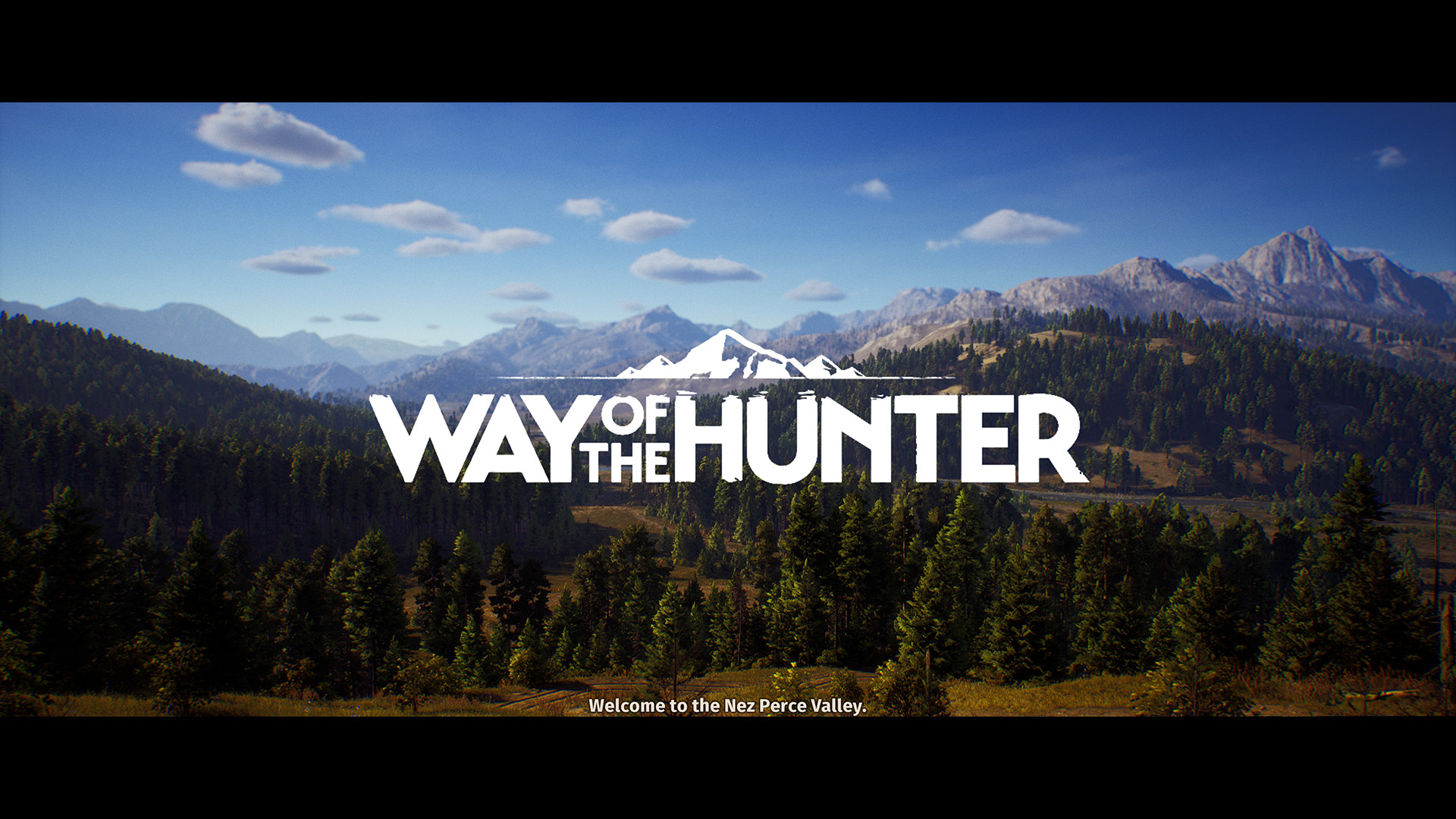 Way Of The Hunter title screen for Xbox Series X