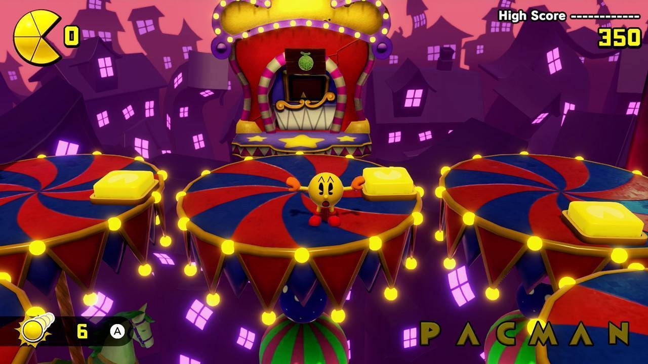 Pac-Man World Re-PAC title screen for Xbox Series X