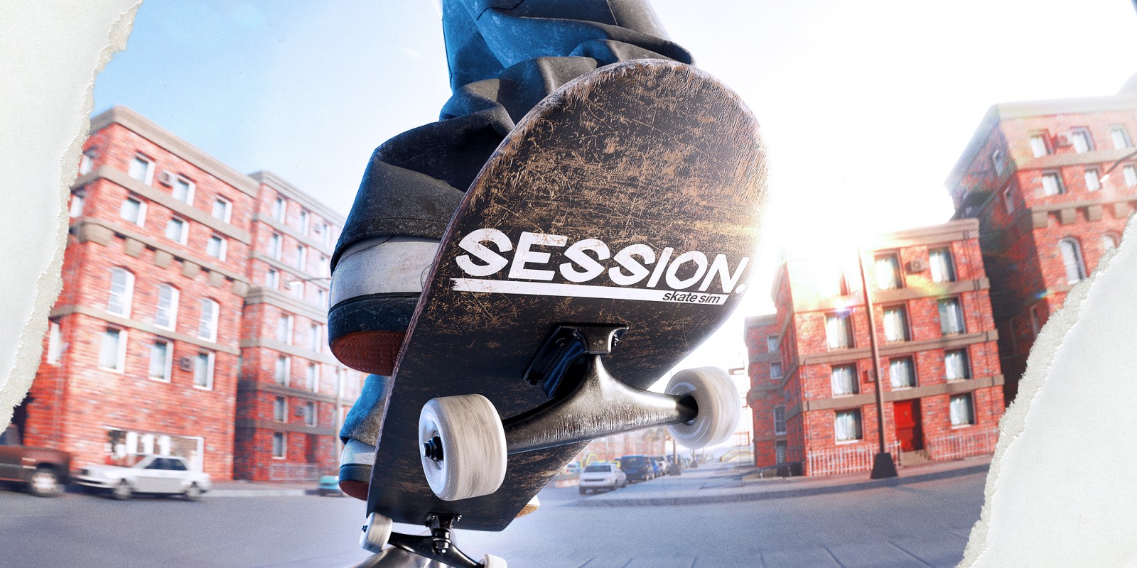 Session: Skate Sim title screen for Xbox Series X