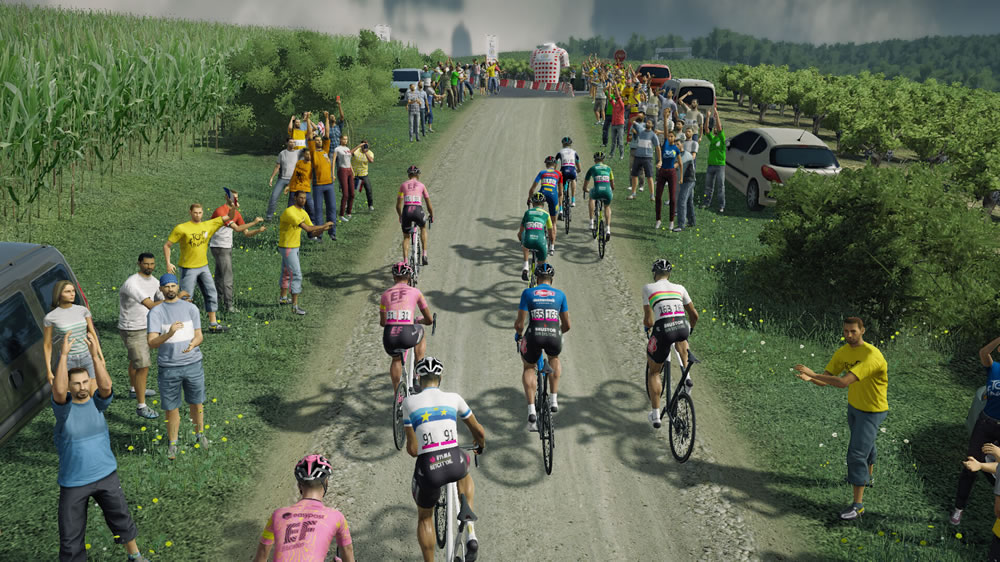 Tour de France 2022 title screen for Xbox Series X