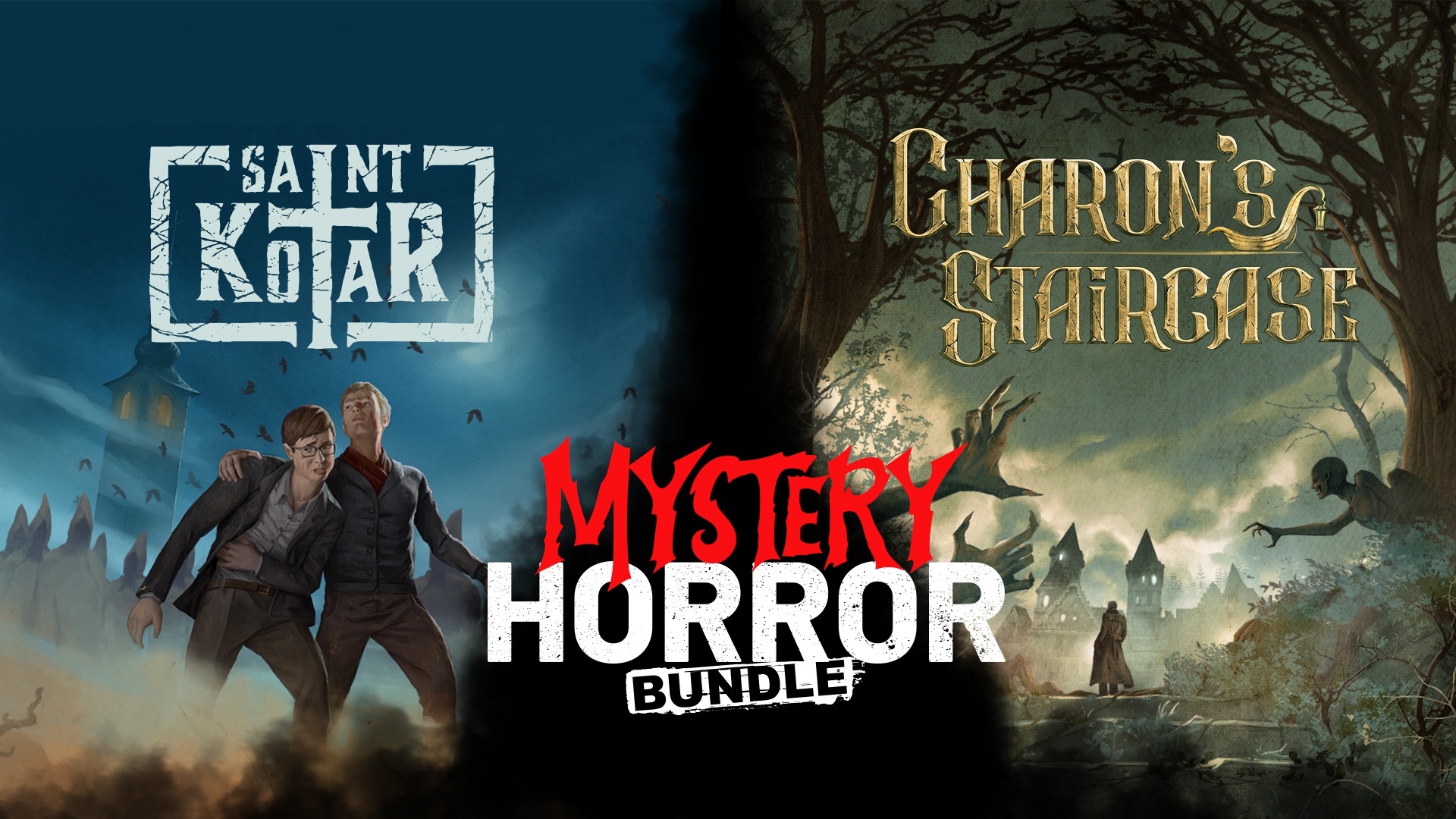 Charon's Staircase title screen for Xbox Series X