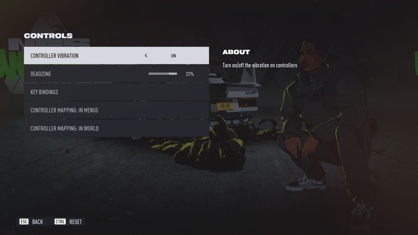 Need for Speed Unbound title screen for Xbox Series X