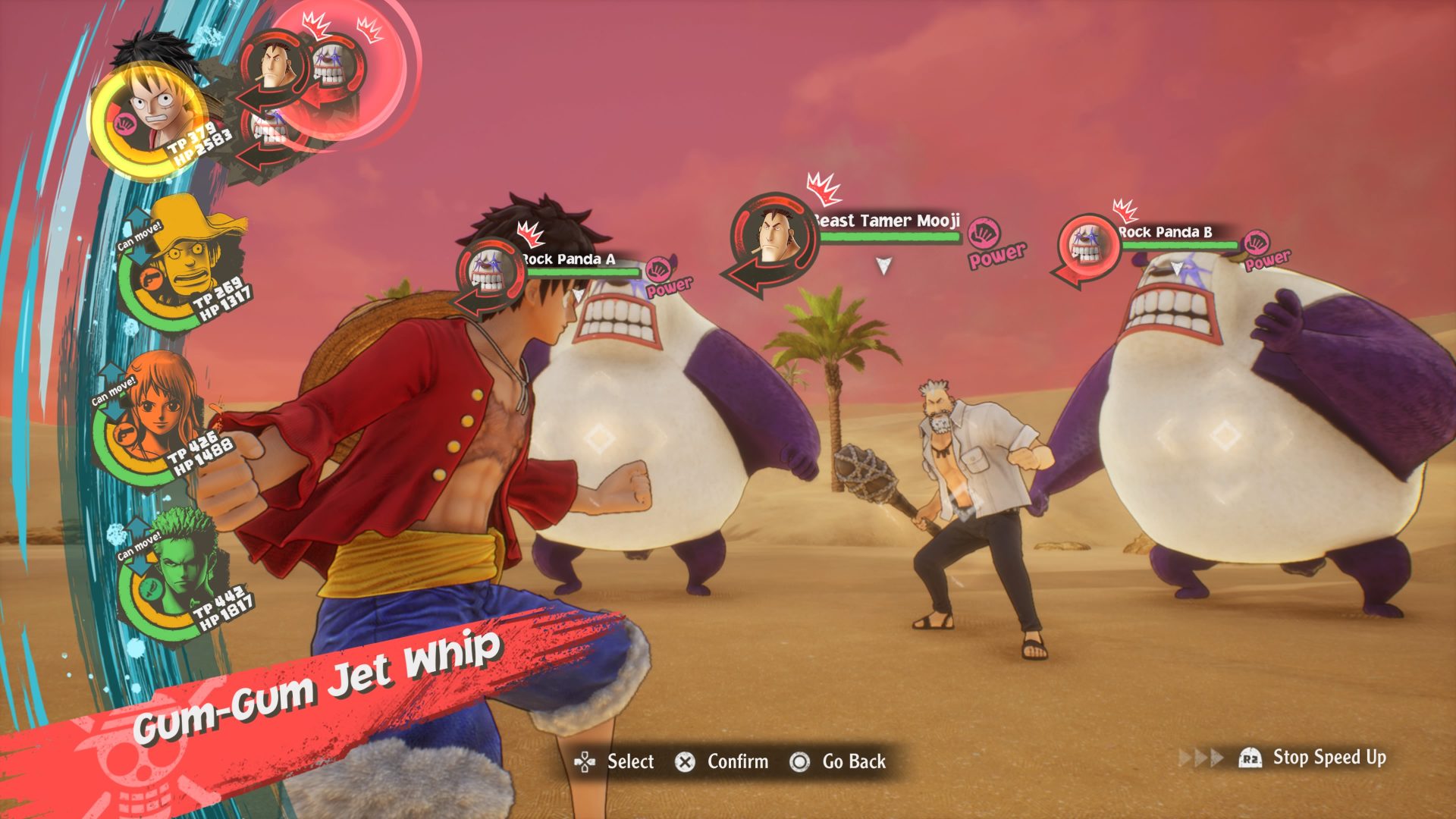One Piece Odyssey title screen for Xbox Series X