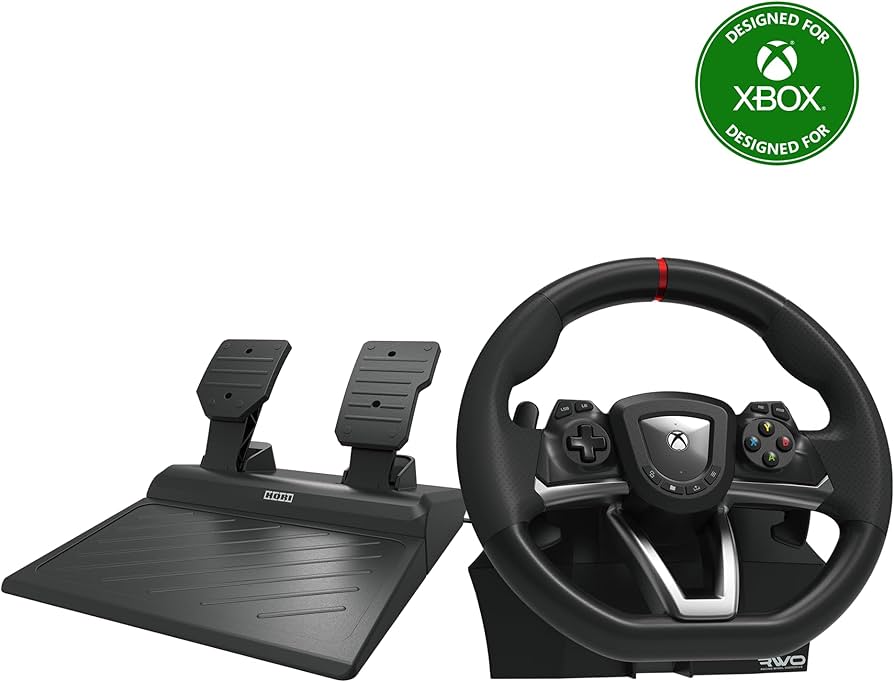 Hori Racing Wheel Overdrive title screen for Xbox Series X
