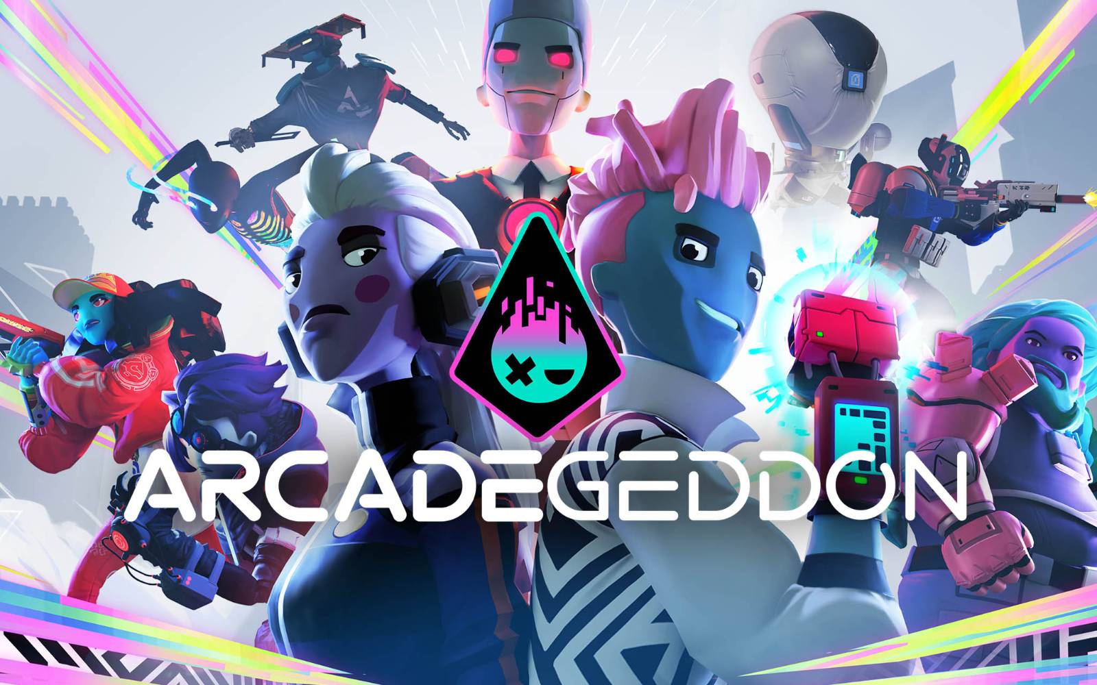Arcadegeddon title screen for Xbox Series X