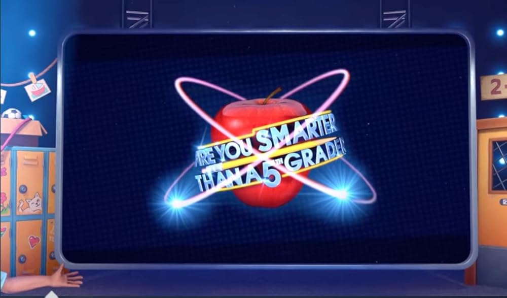 Are You Smarter Than A 5th Grader title screen for Xbox Series X