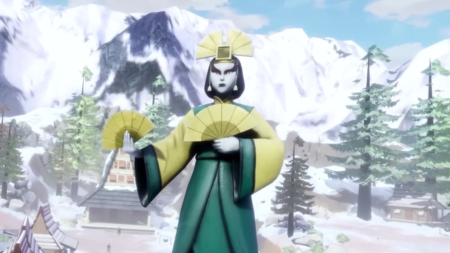 Avatar The Last Airbender: Quest for Balance title screen for Xbox Series X