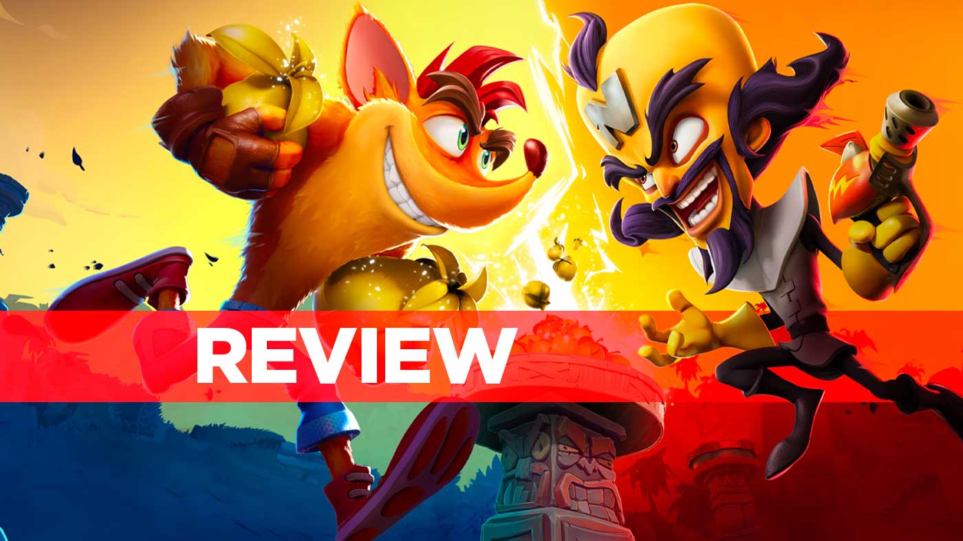 Crash Team Rumble title screen for Xbox Series X