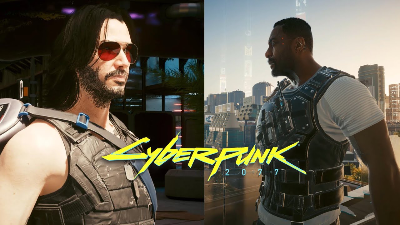 Cyberpunk 2077: Ultimate Edition title screen for Xbox Series X