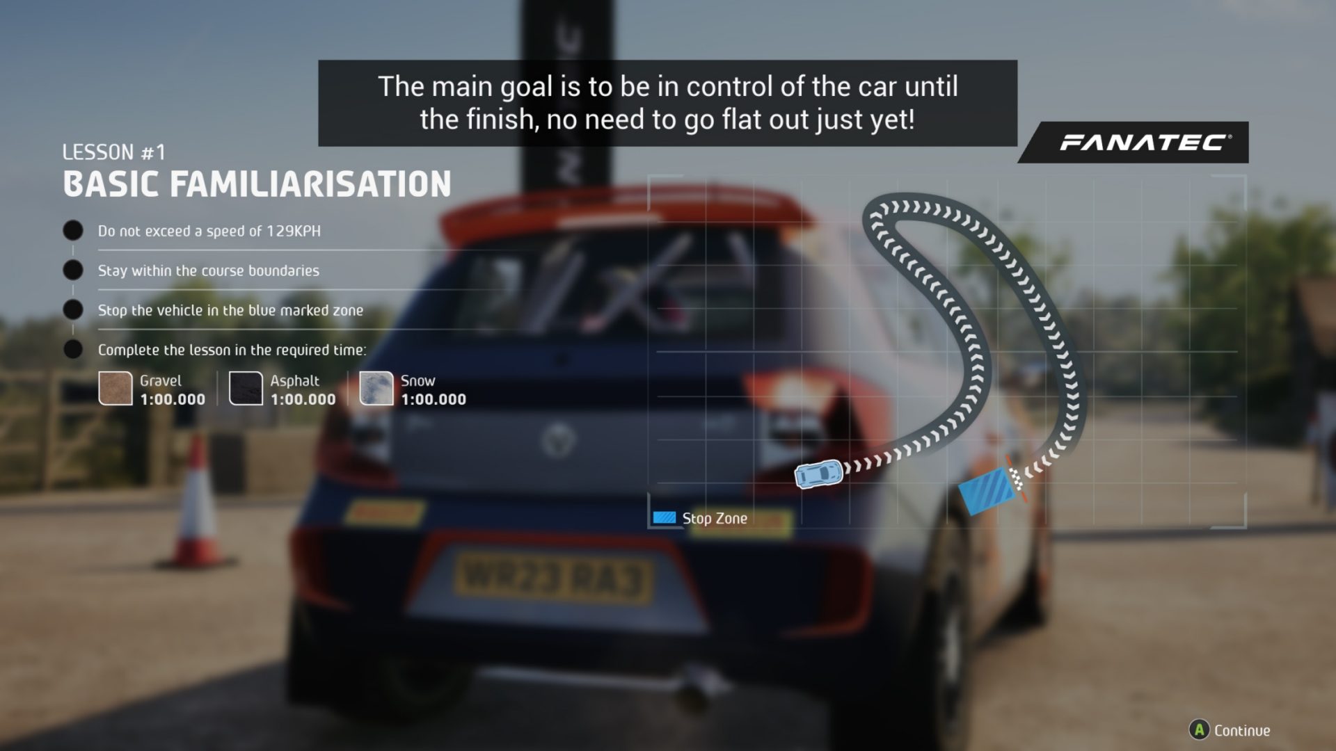 EA Sports WRC title screen for Xbox Series X