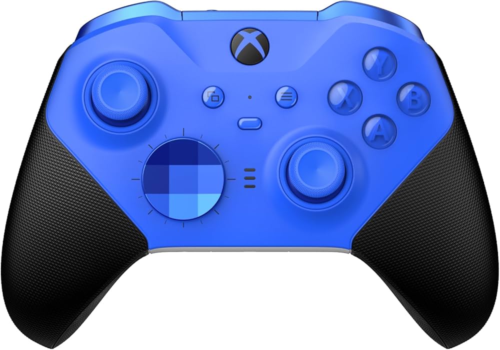 Elite Series 2 Wireless Controller Blue title screen for Xbox Series X