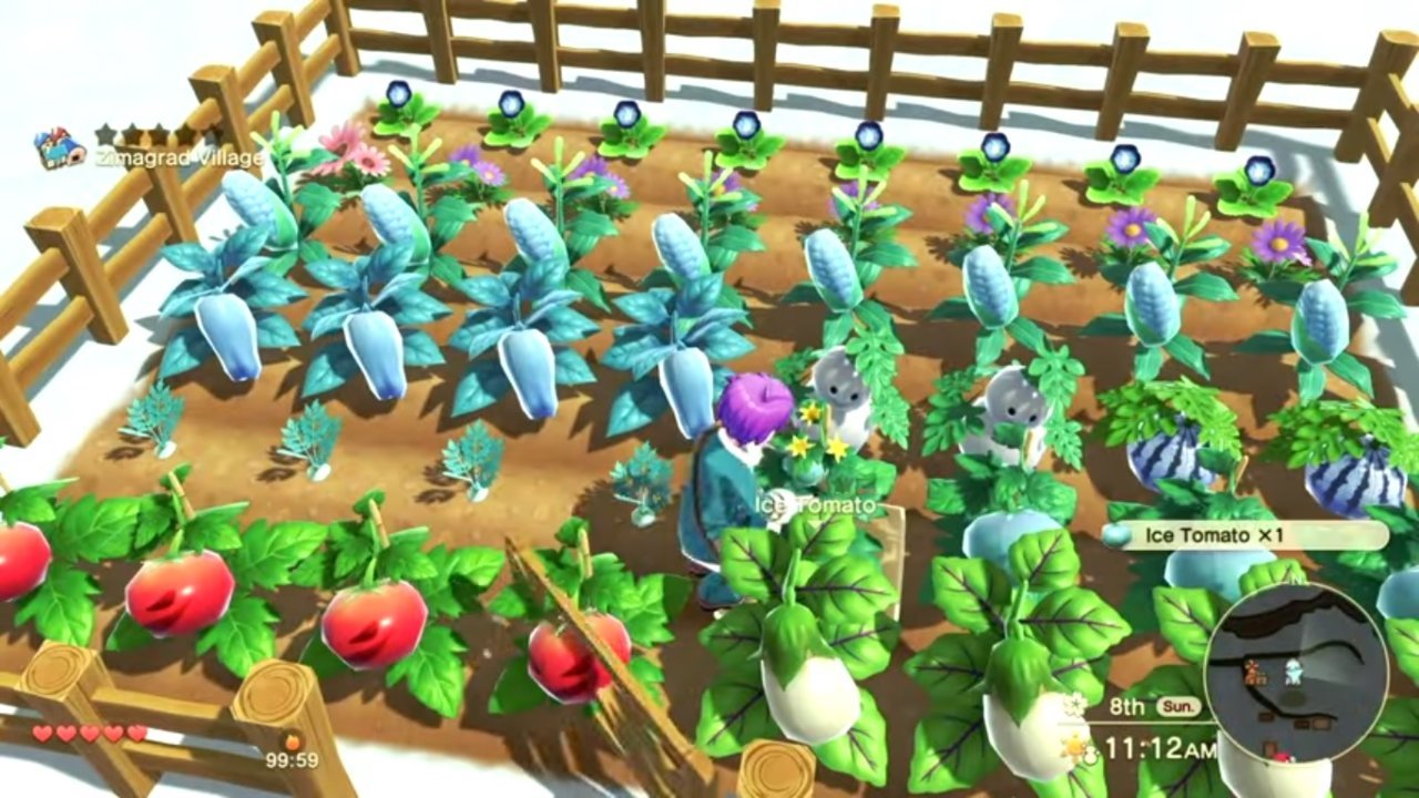 Harvest Moon: The Winds of Anthos title screen for Xbox Series X