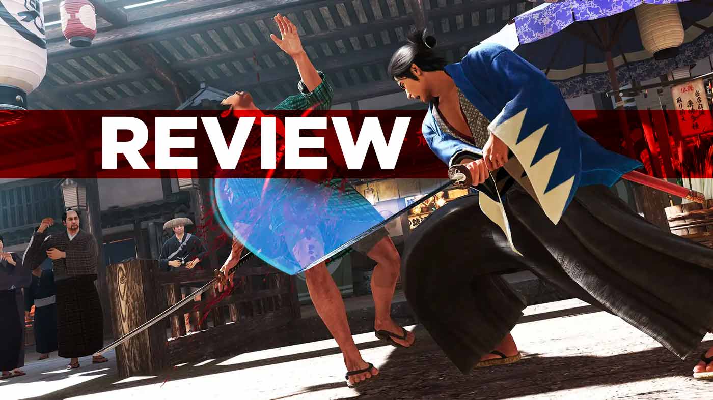 Like a Dragon: Ishin title screen for Xbox Series X