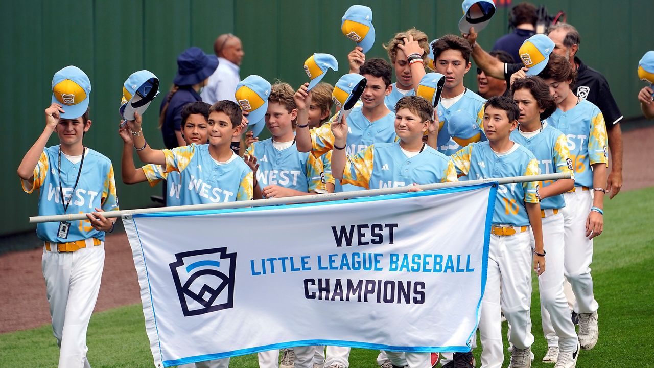 Little League World Series title screen for Xbox Series X