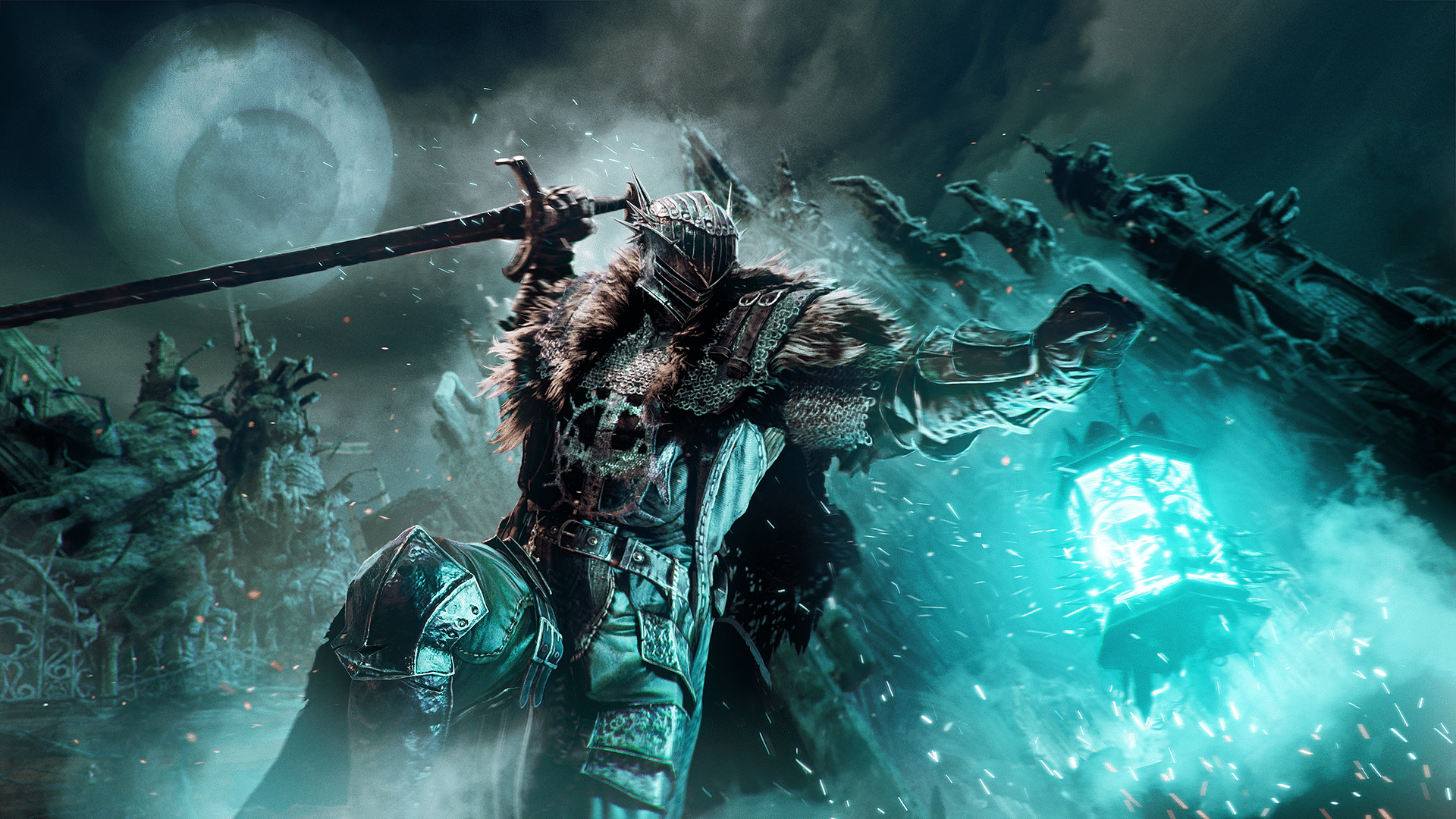 Lords of the Fallen title screen for Xbox Series X