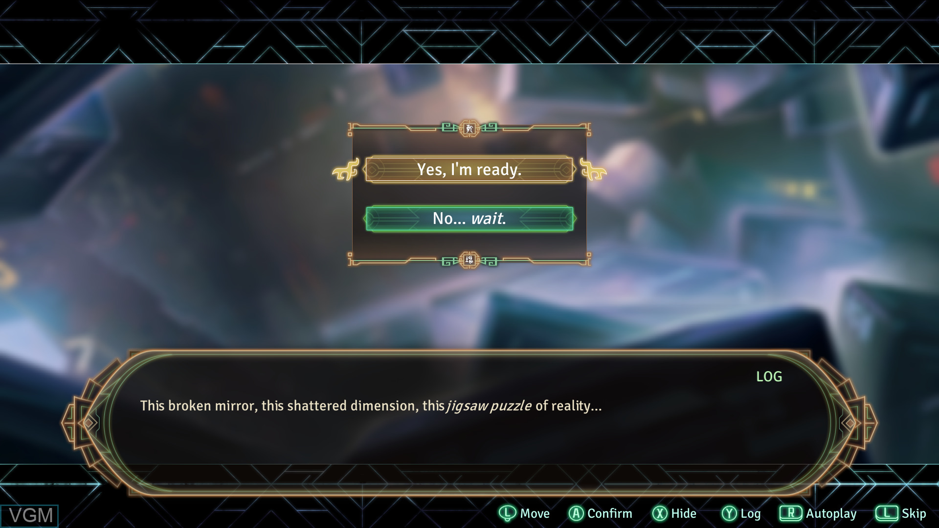 Mato Anomalies title screen for Xbox Series X