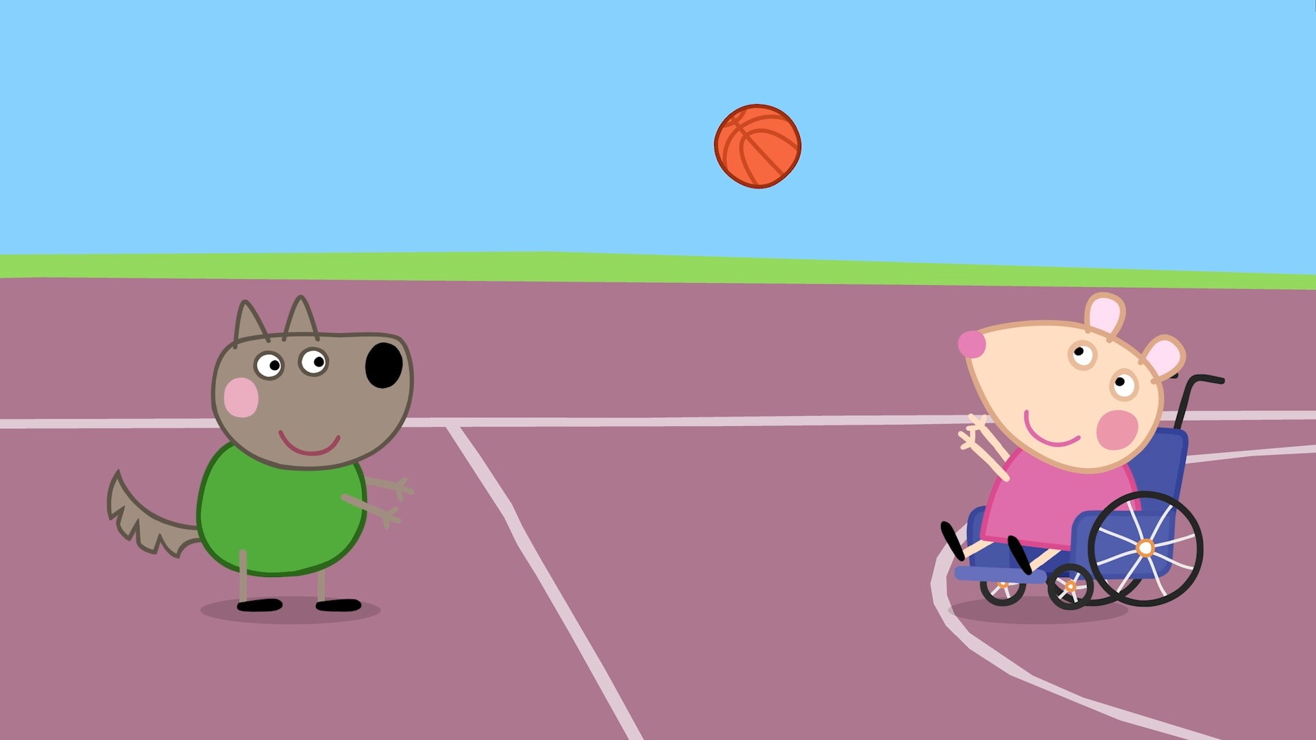 Peppa Pig World Adventures title screen for Xbox Series X