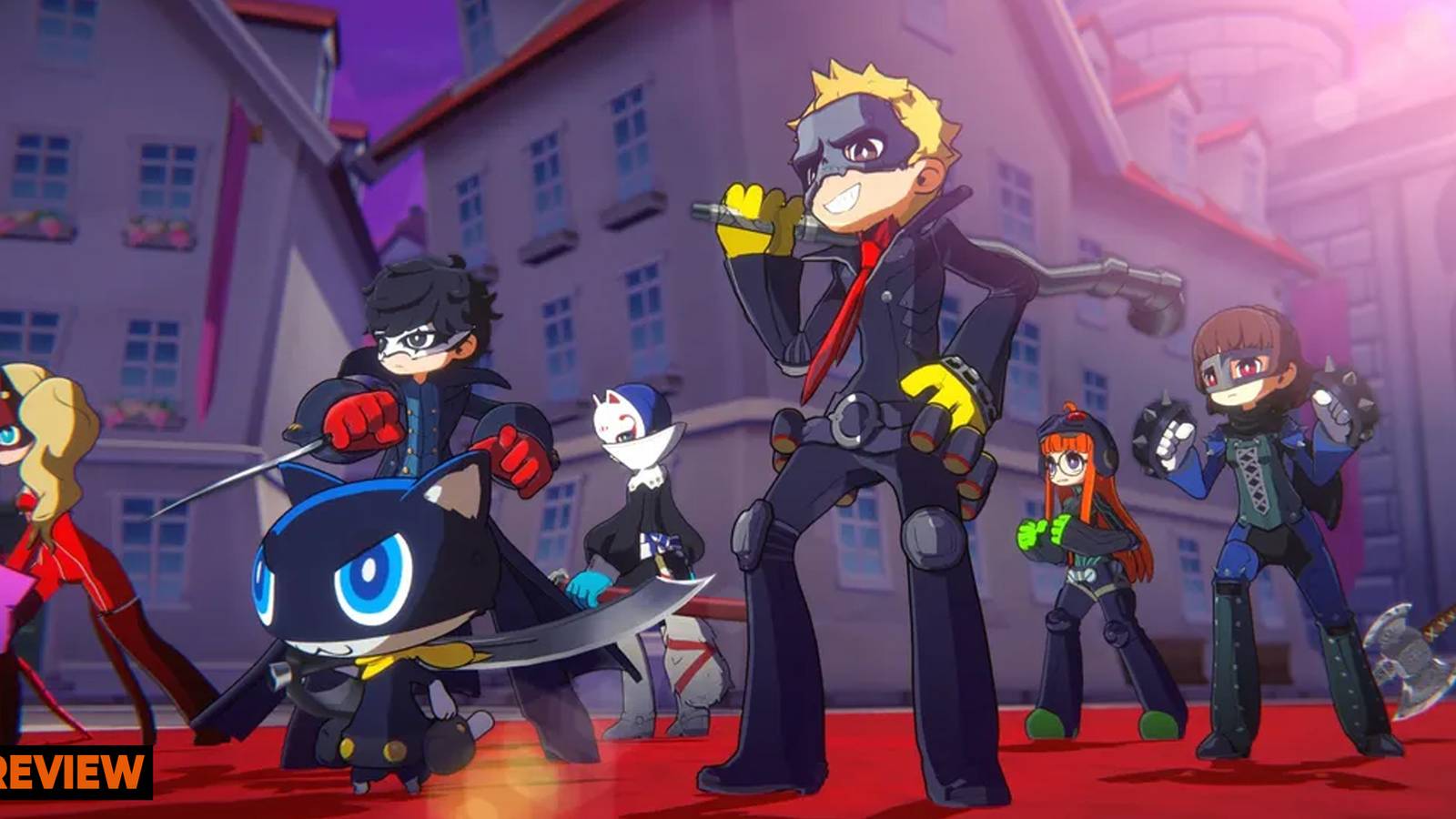 Persona 5 Tactica title screen for Xbox Series X