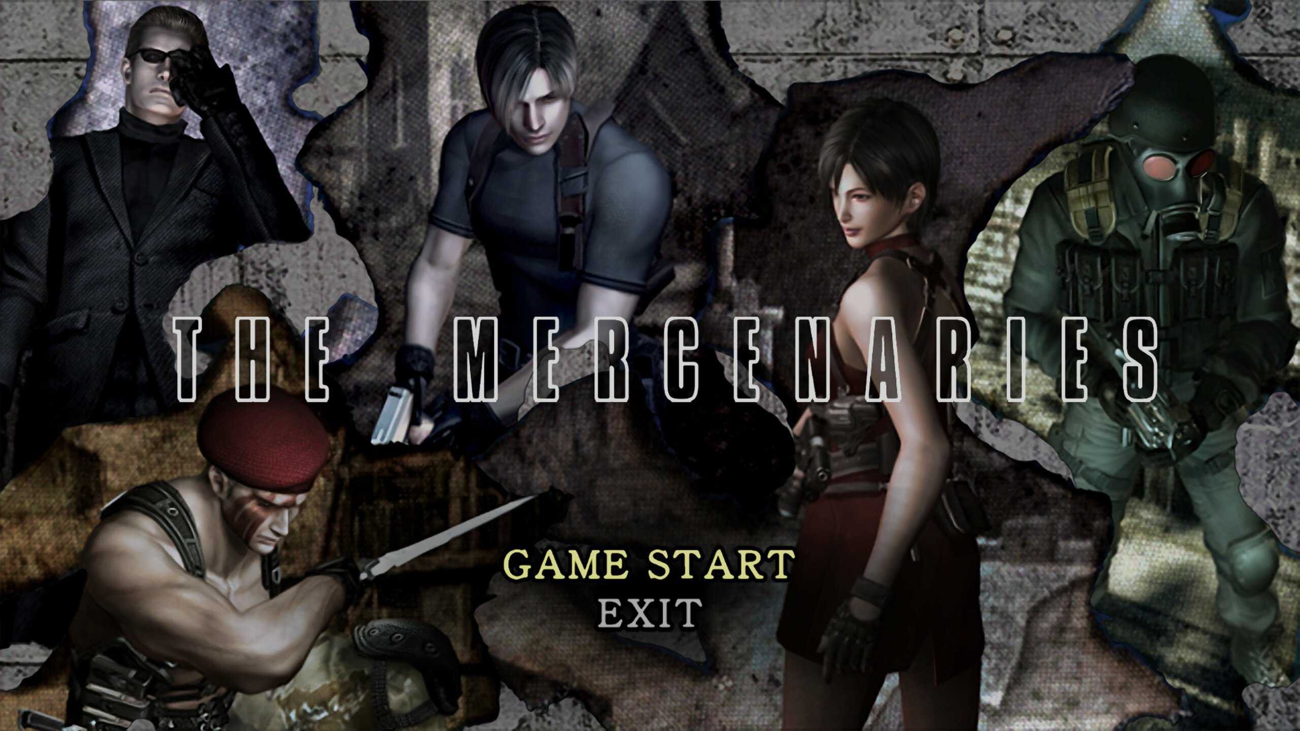 Resident Evil 4 Remake title screen for Xbox Series X