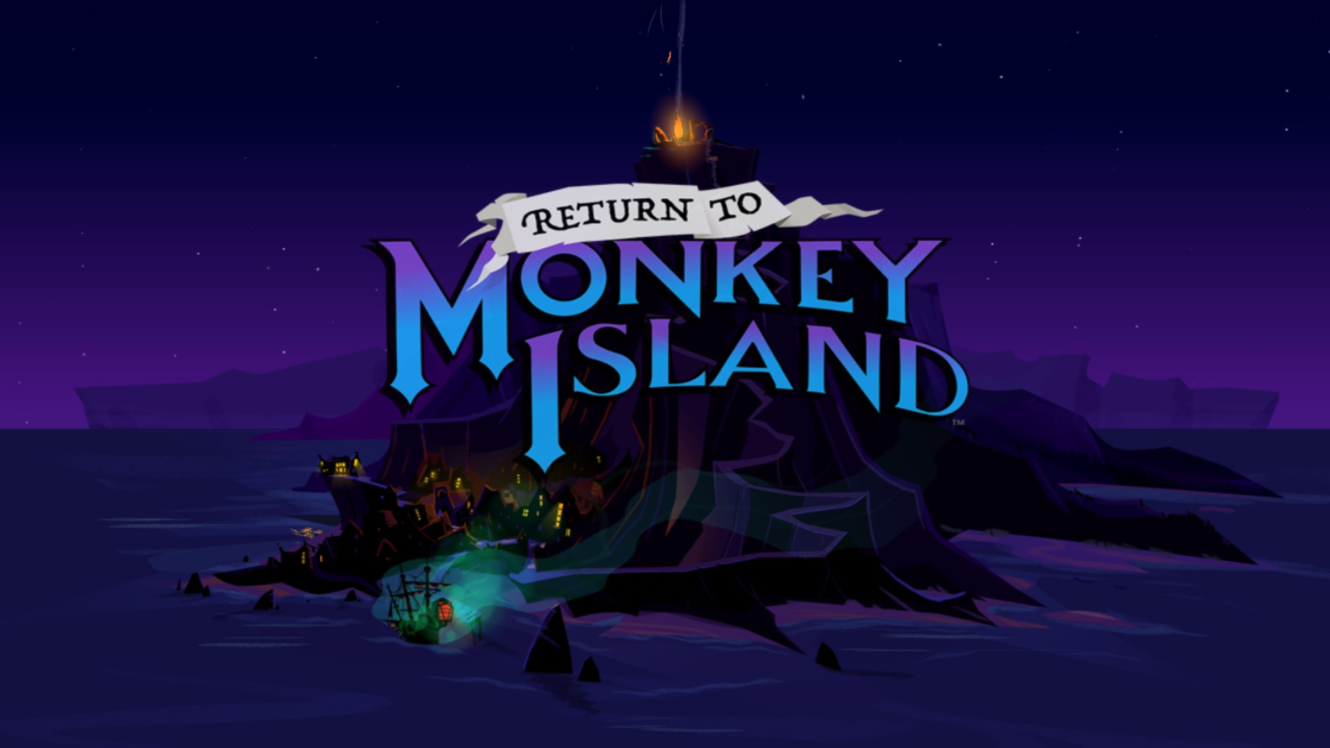 Return to Monkey Island title screen for Xbox Series X
