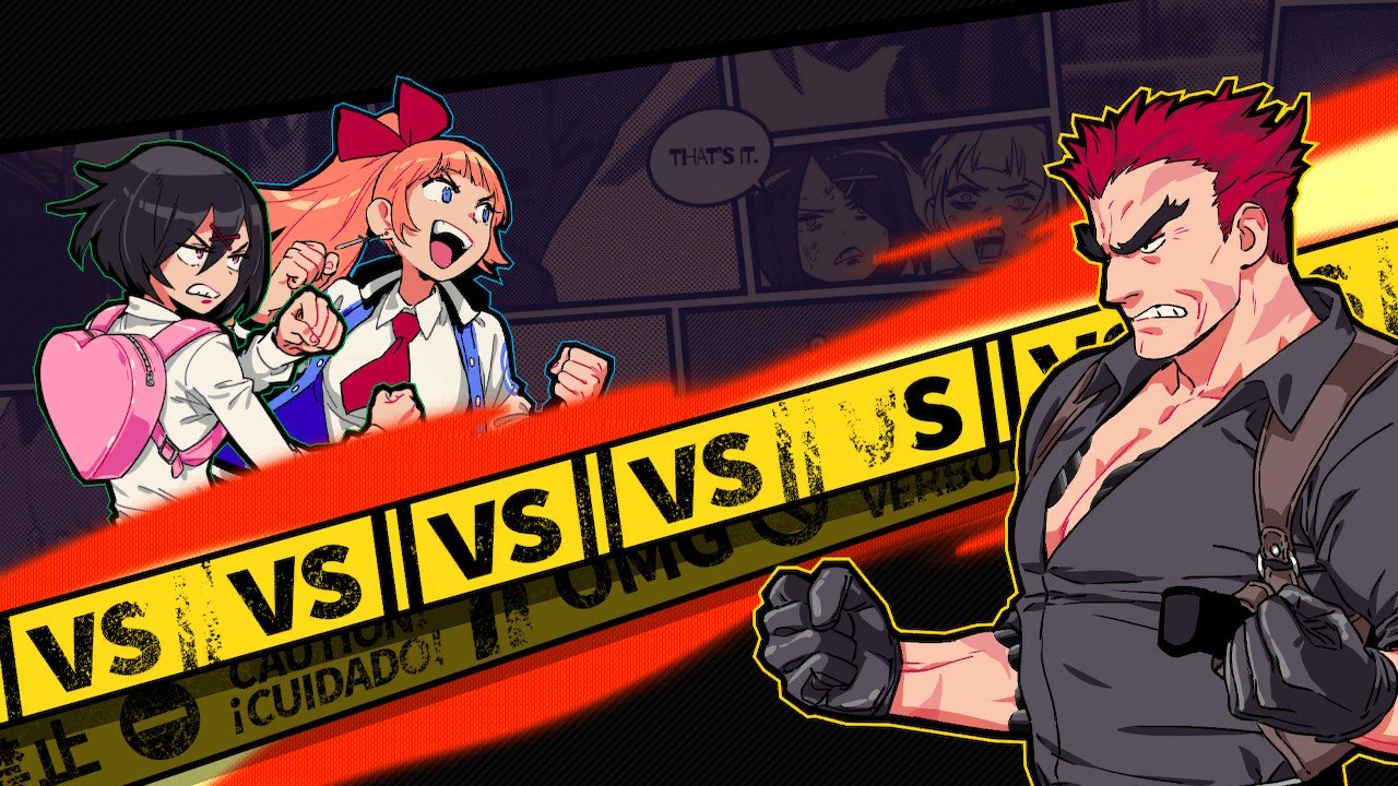 River City Girls 2 title screen for Xbox Series X