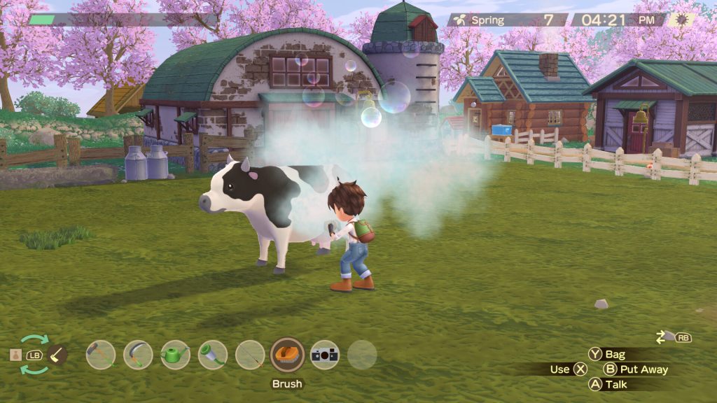 Story of Seasons: A Wonderful Life title screen for Xbox Series X