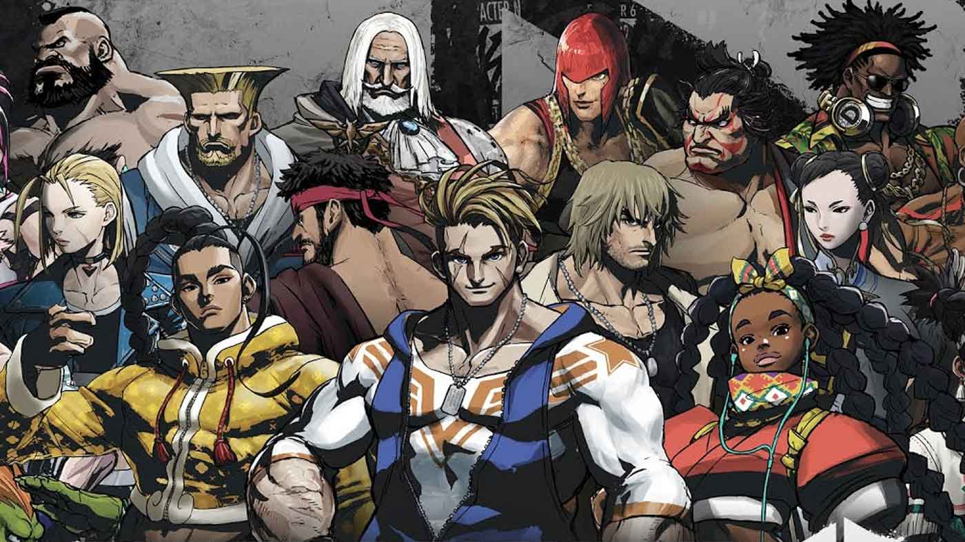 Street Fighter 6 title screen for Xbox Series X