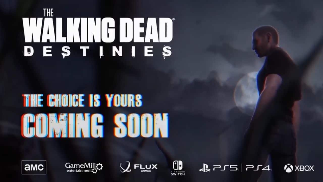 The Walking Dead: Destinies title screen for Xbox Series X