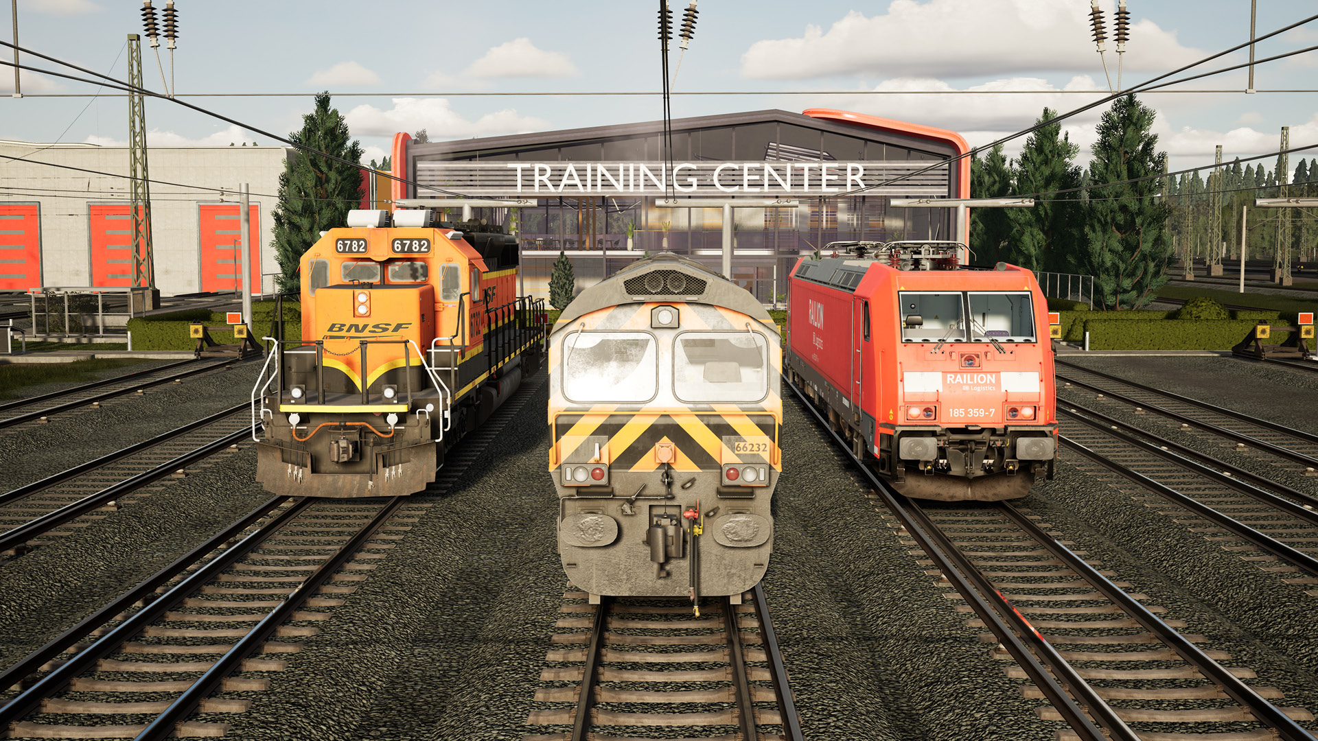 Train Life: A Railway Simulator title screen for Xbox Series X