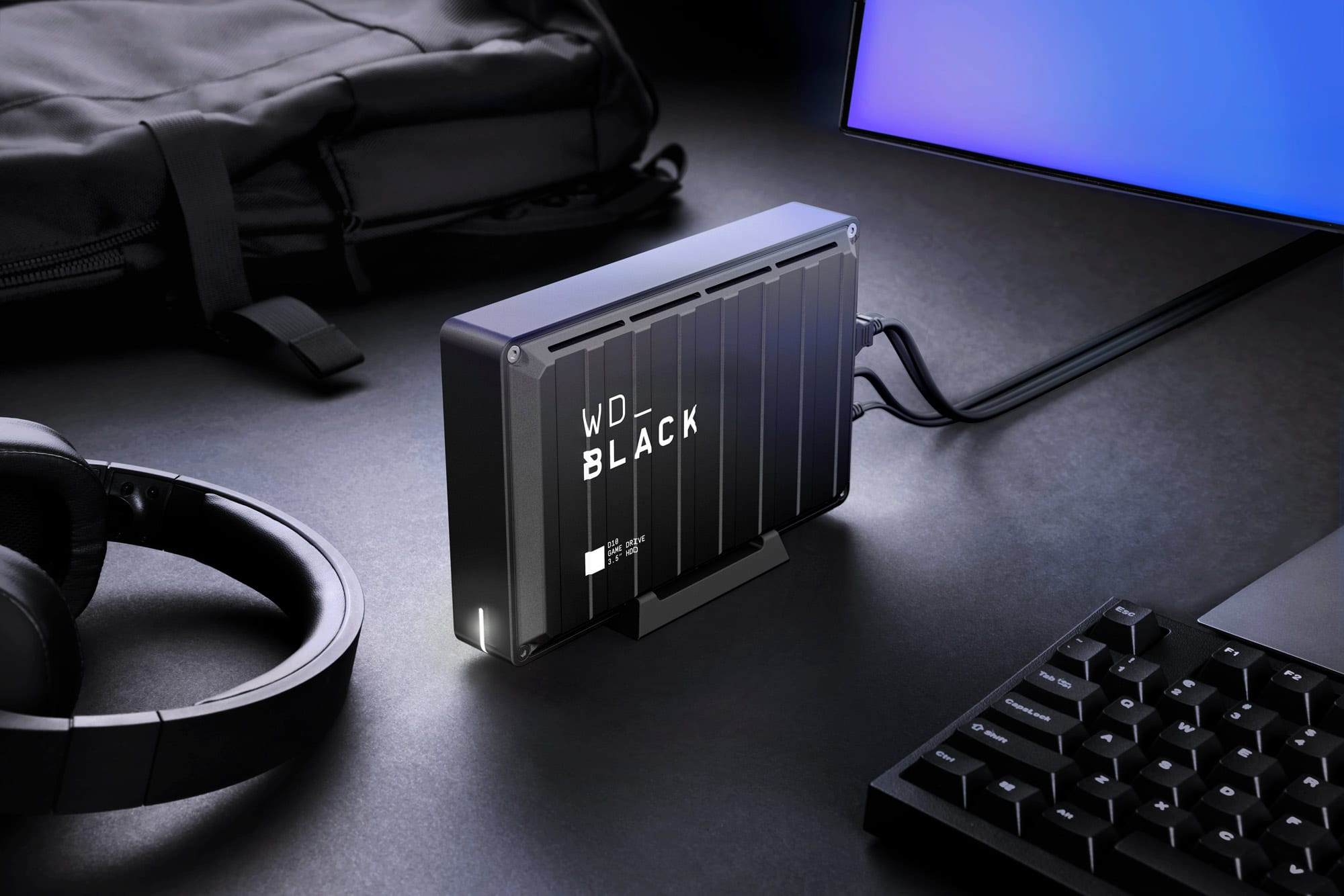 WD Black 1 TB Expansion Card title screen for Xbox Series X