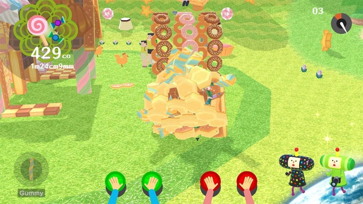 We Love Katamari Reroll + Royal Reverie title screen for Xbox Series X