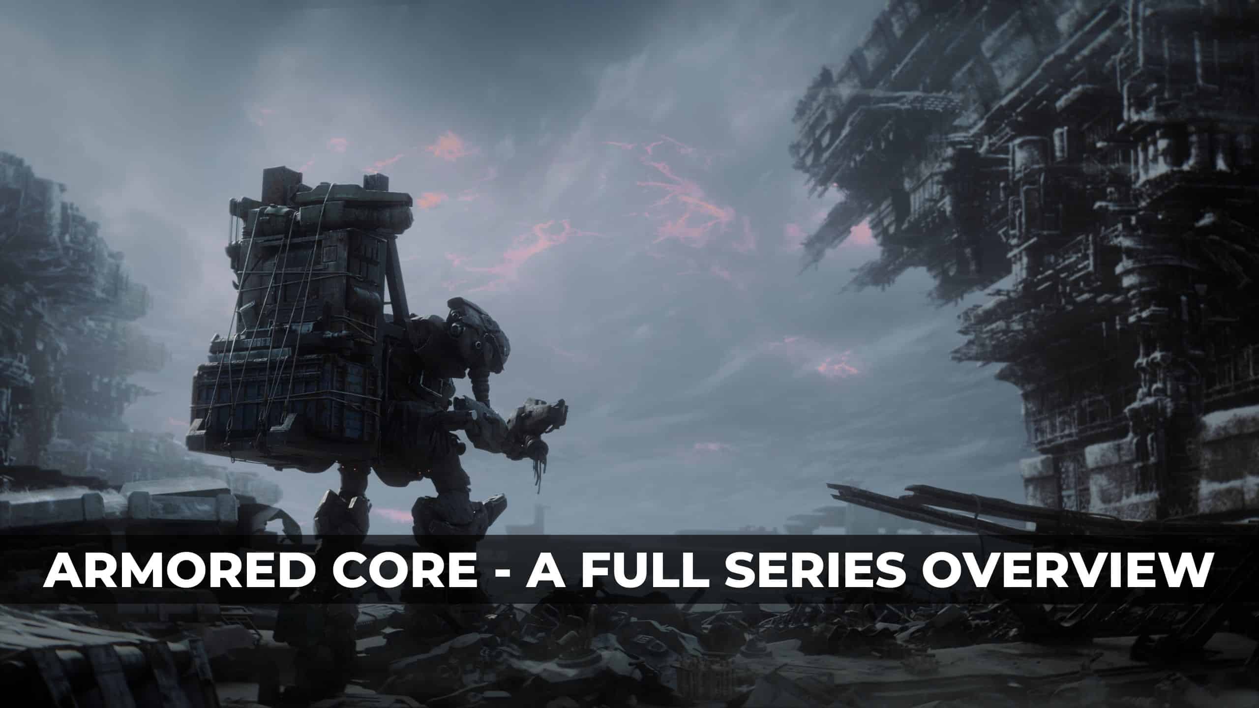 Xbox Series X Armored Core VI Console title screen for Xbox Series X