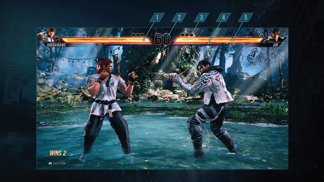 Tekken 8 title screen for Xbox Series X