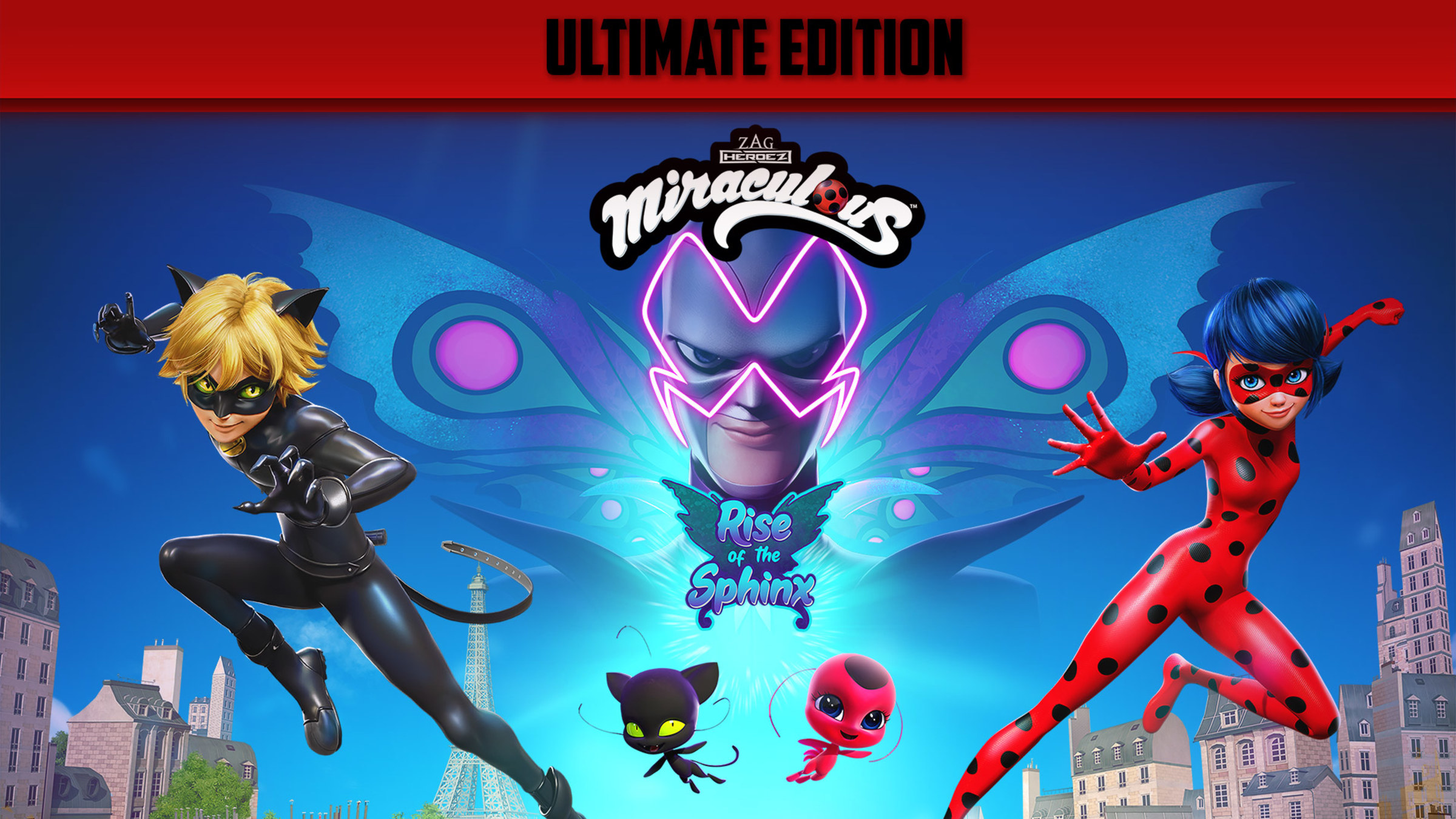 Miraculous: Rise Of The Sphinx title screen for Xbox Series X