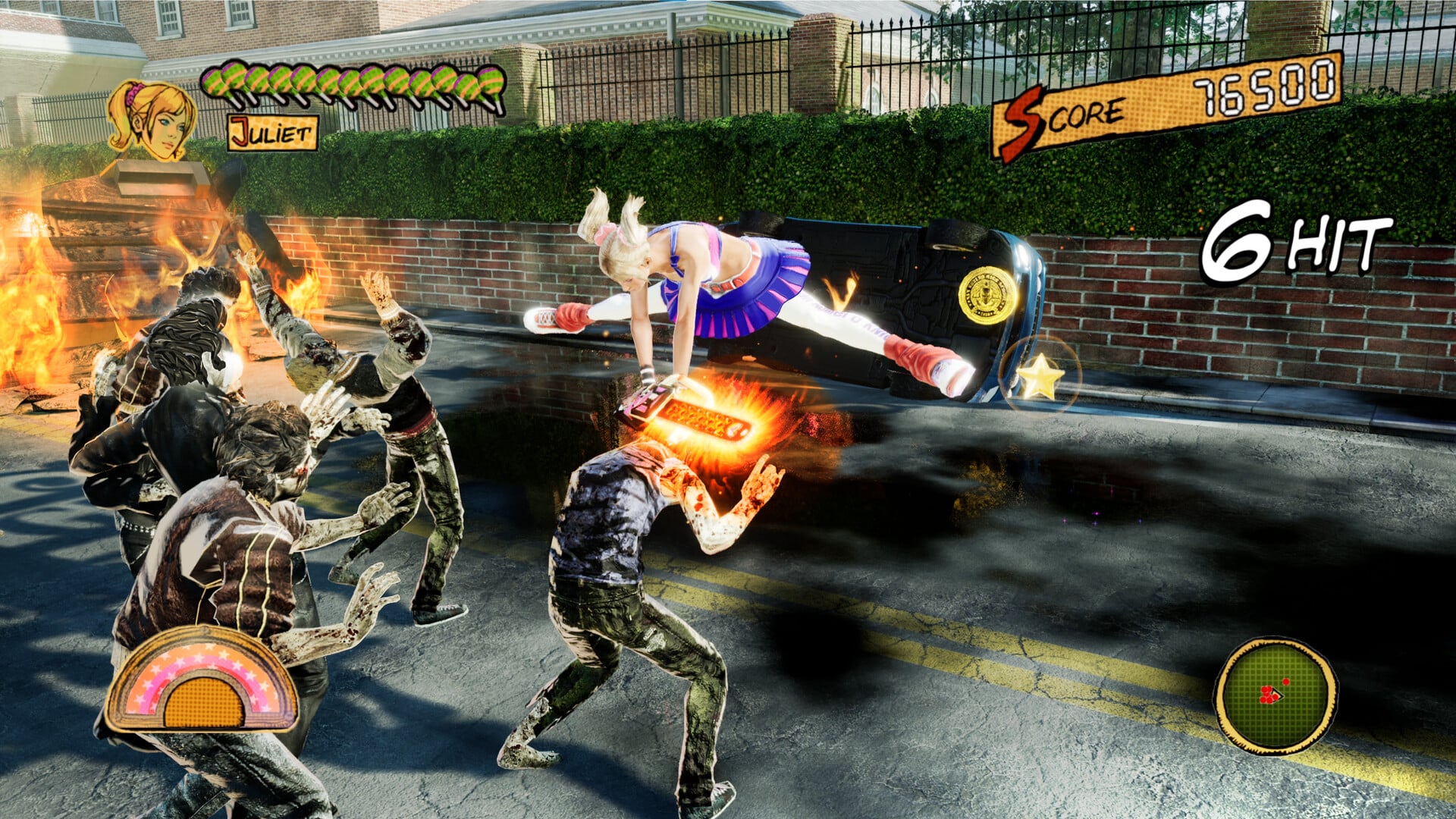 Lollipop Chainsaw: RePOP title screen for Xbox Series X